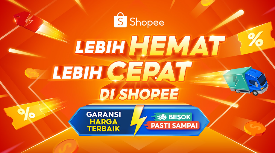 Shopee Bikin Geger! Kampanye ‘Lebih Hemat Lebih Cepat’ Jadi Perbincangan Warganet