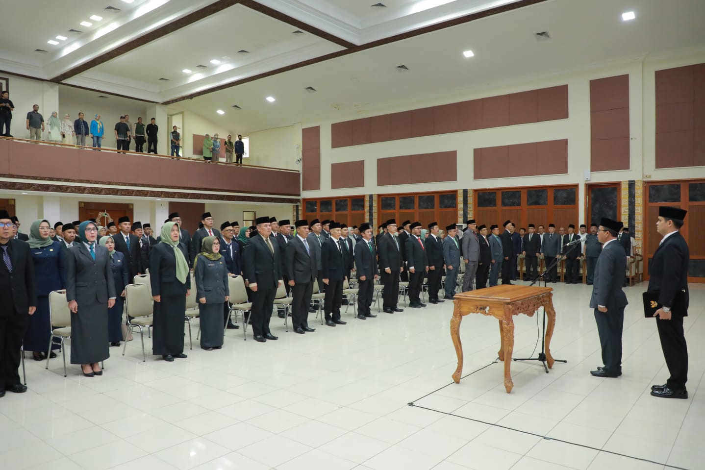 Bupati Bandung Lantik 143 Pejabat Eselon 3 dan 4, Ini Pesan Kang DS