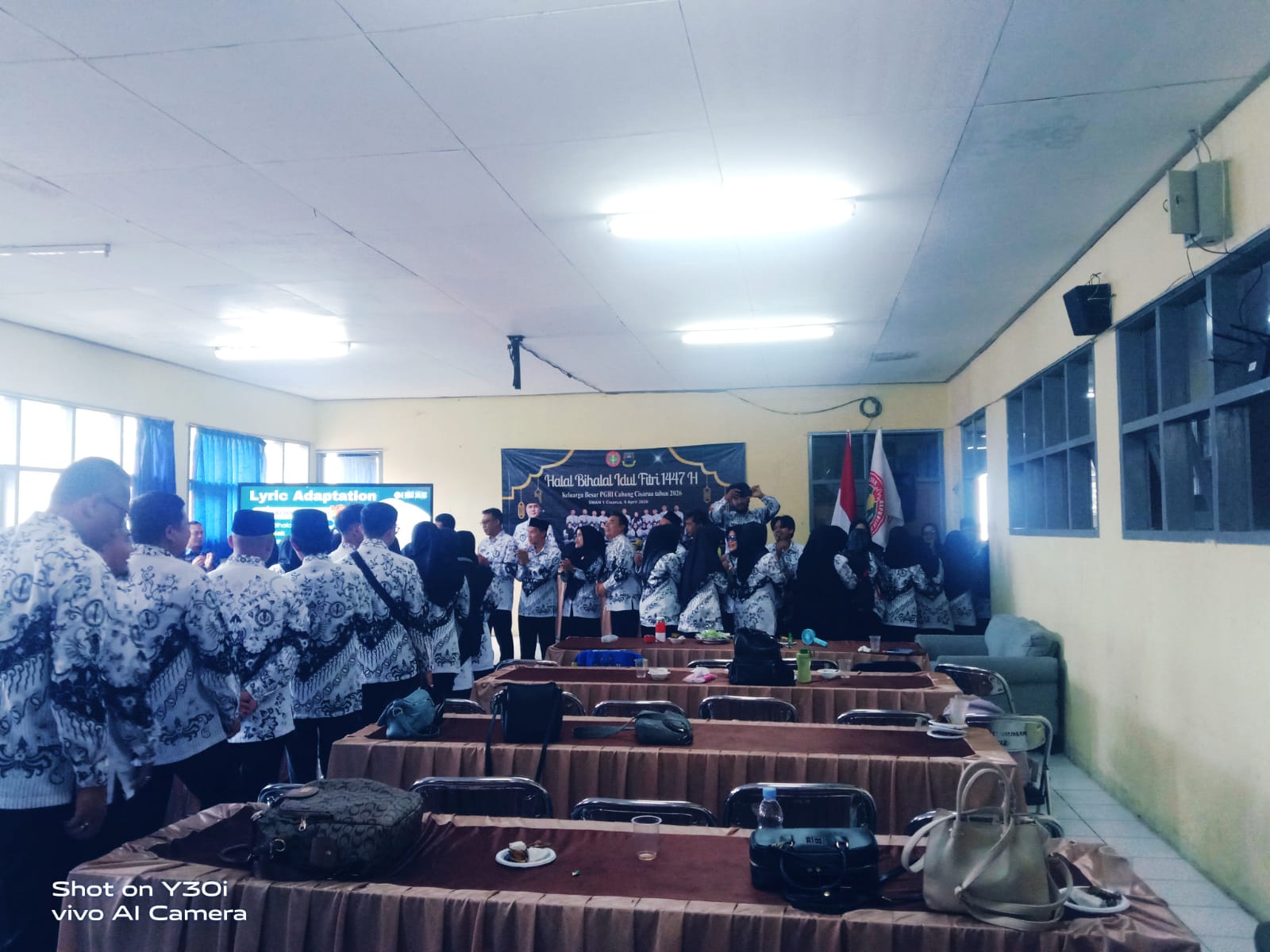 Pererat Tali Silaturahmi, PGRI Cisarua KBB Gelar Halal Bihalal