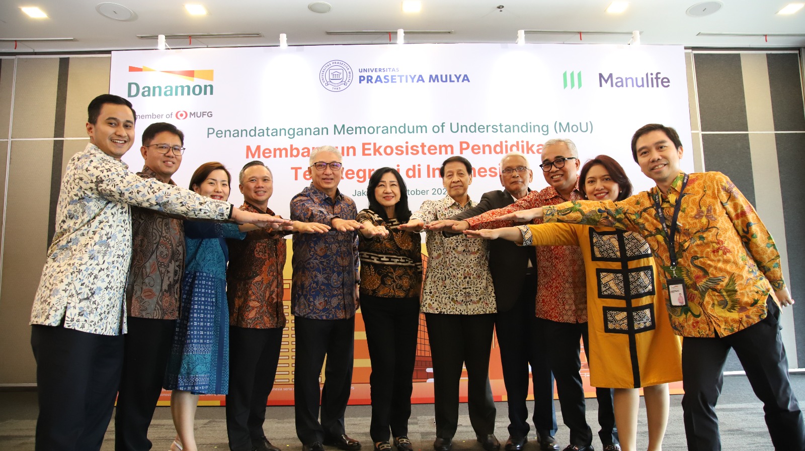Danamon Gandeng Manulife Indonesia dan Universitas Prasetiya Mulya Hadirkan Prasmul EduWealth