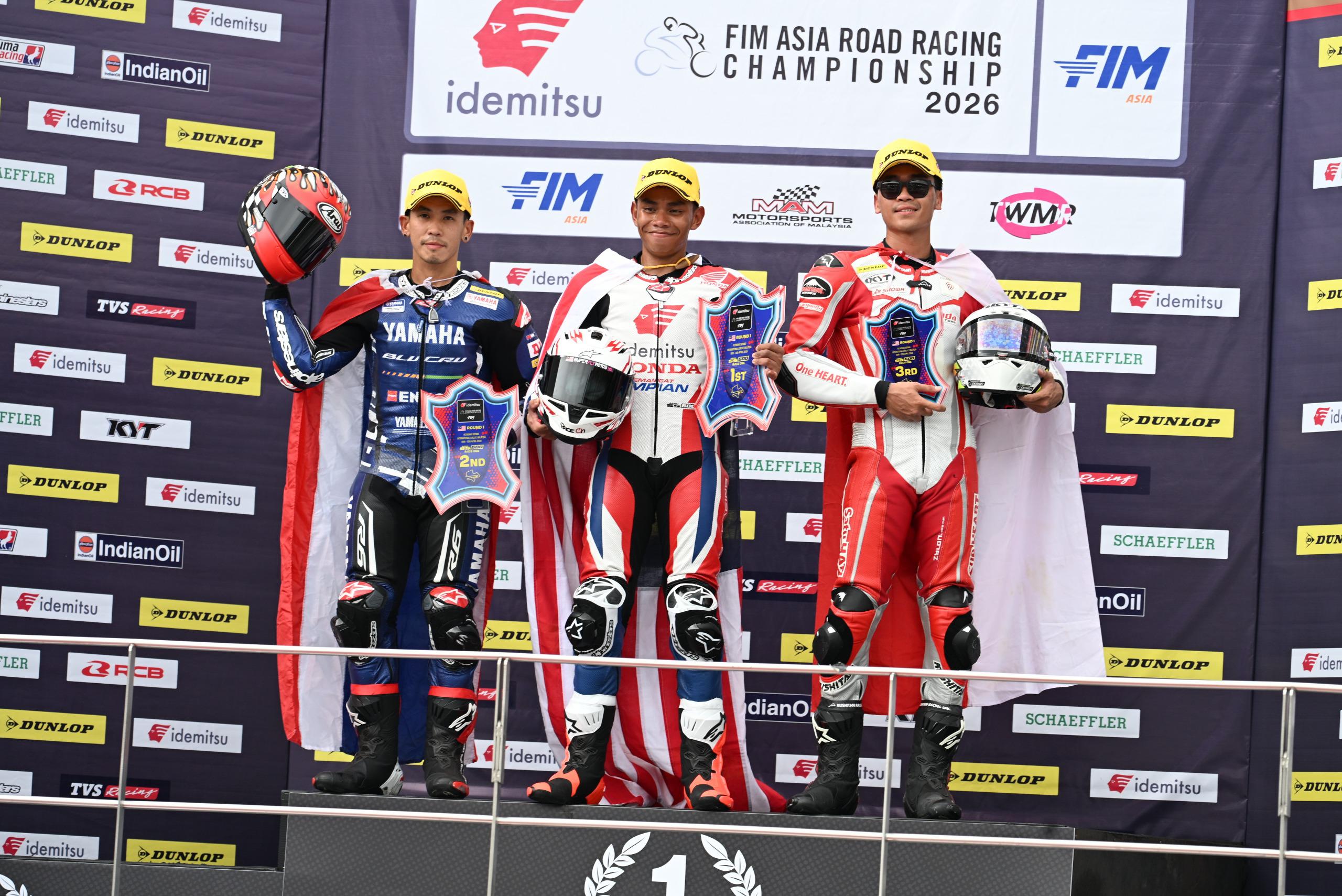 Astra Honda Kencang Sejak Awal Musim, Herjun Sabet Podium ARRC Sepang