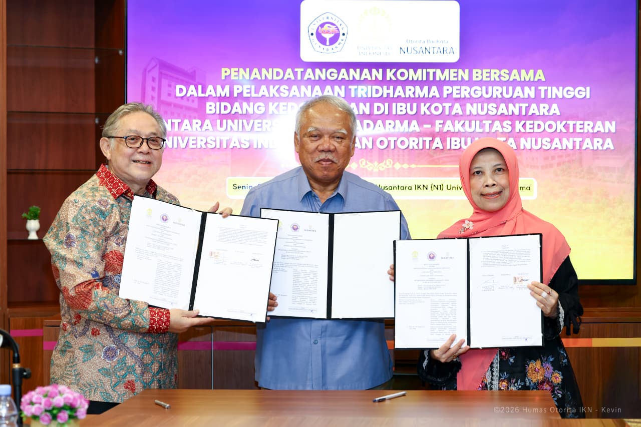 Gunadarma Jadi Universitas Pertama di IKN, 48 Mahasiswa Kini Mulai Perkuliahan di Nusantara
