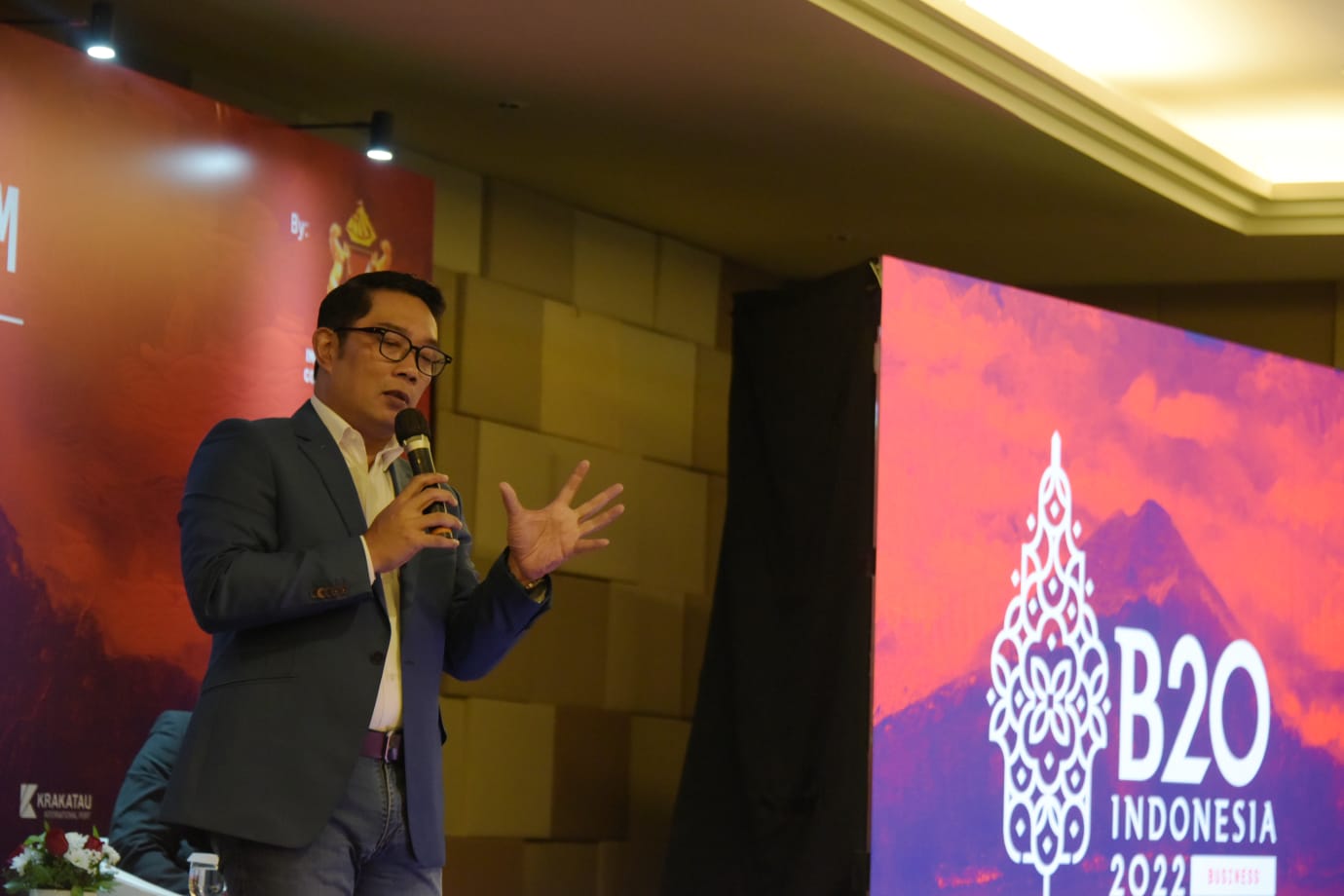 B20 Investment Forum, Gubernur Ridwan Kamil Paparkan Potensi Investasi di Kawasan Rebana