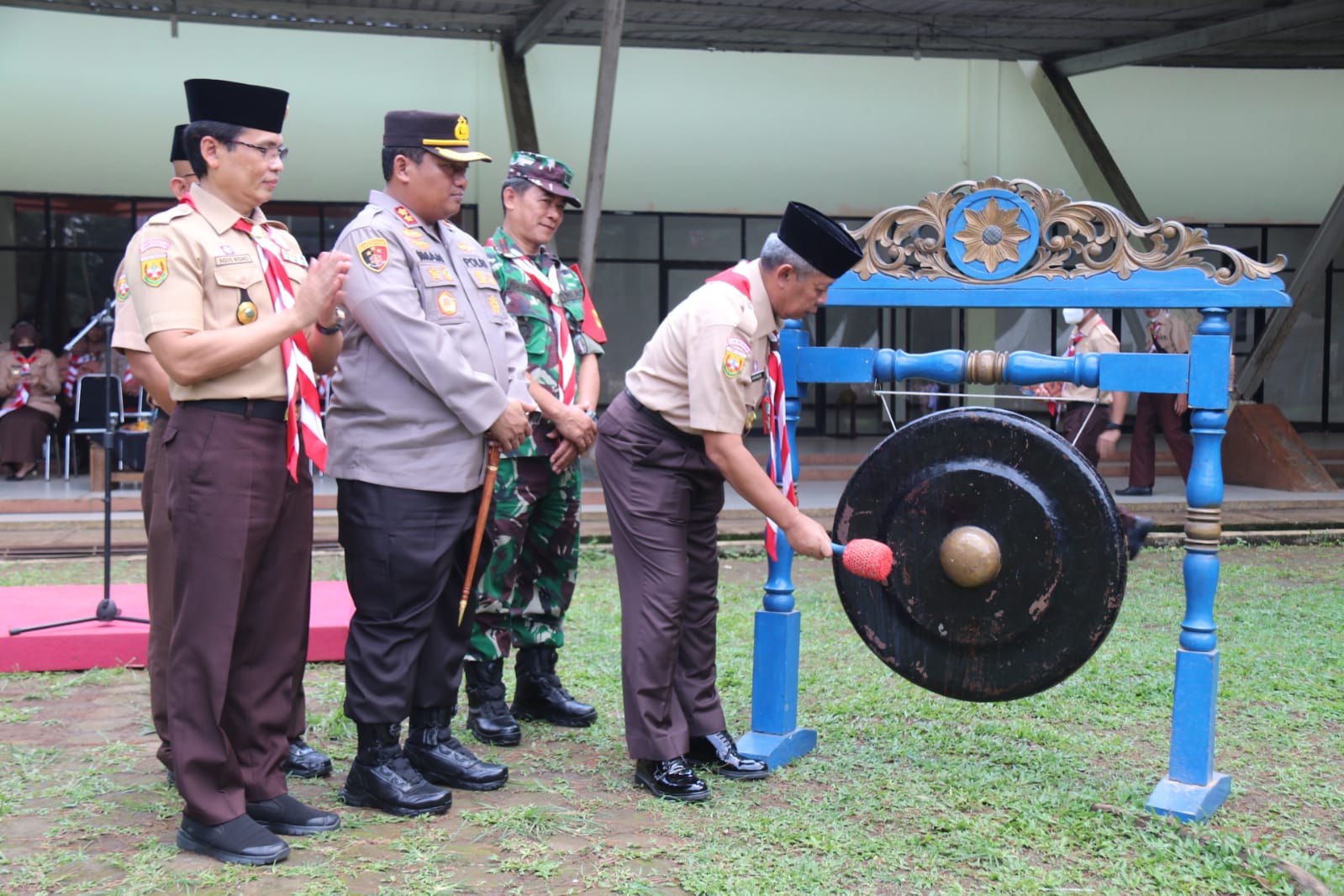 Buka Perkemahan Pramuka Antar Saka, Sekda: Pramuka Wadah Paling Efektif Bentuk Karakter Pemuda