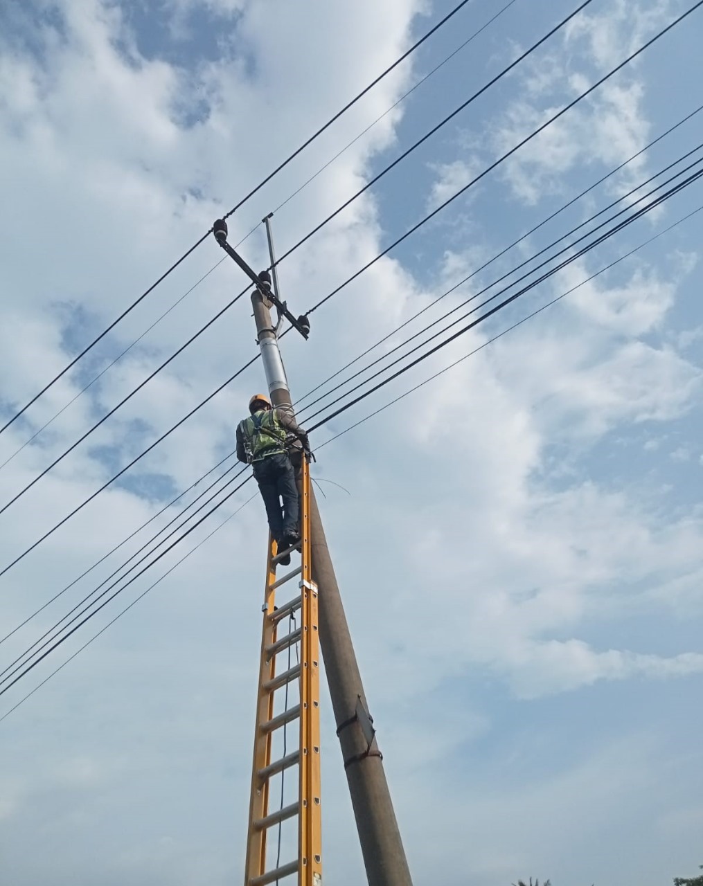 PLN Icon Plus Lakukan Penataan dan Pemeliharaan Aset Ketenagalistrikan di Arjawinangun, Cirebon