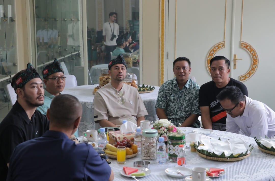Bupati Bandung Terima Kunjungan Raffi Ahmad dan Jeje Govinda, Bahas Politik?