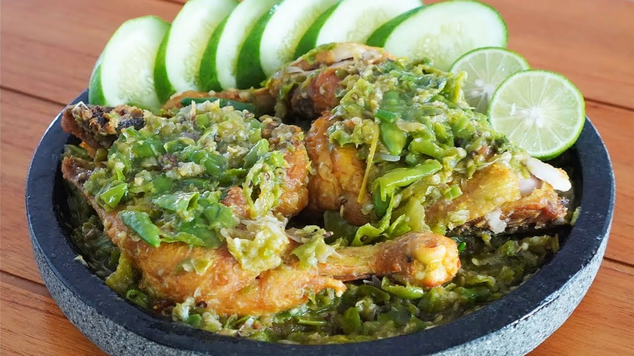  Resep Praktis Membuat Ayam Penyet Sambal Ijo yang Lezat