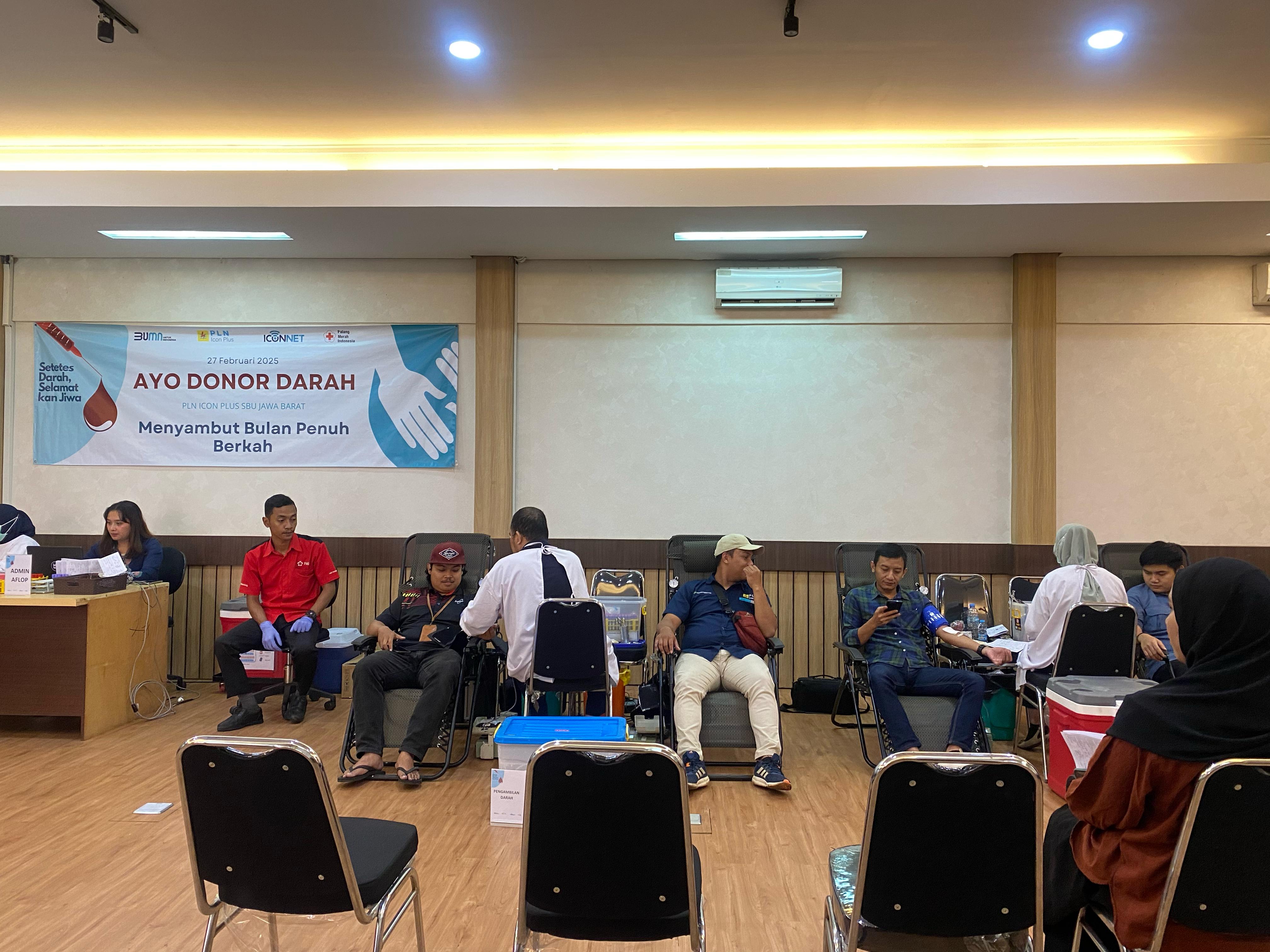 PLN Icon Plus SBU Regional Jawa Barat Gelar Aksi Donor Darah, Wujud Kepedulian Kemanusiaan