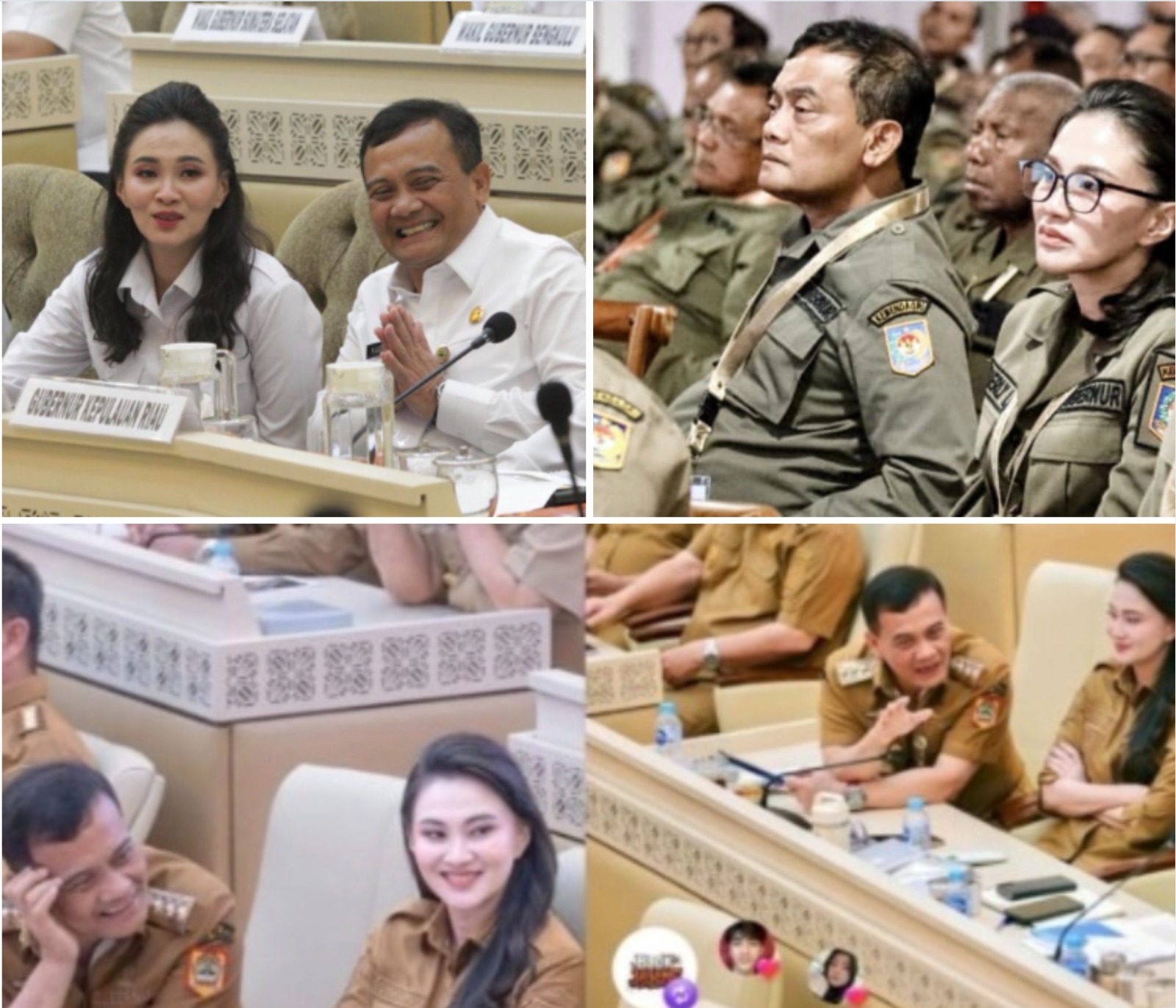 Tak Kebetulan, Ini 6 Momen Gubernur Sherly Tjoanda - Ahmad Luthfi Duduk Berdampingan
