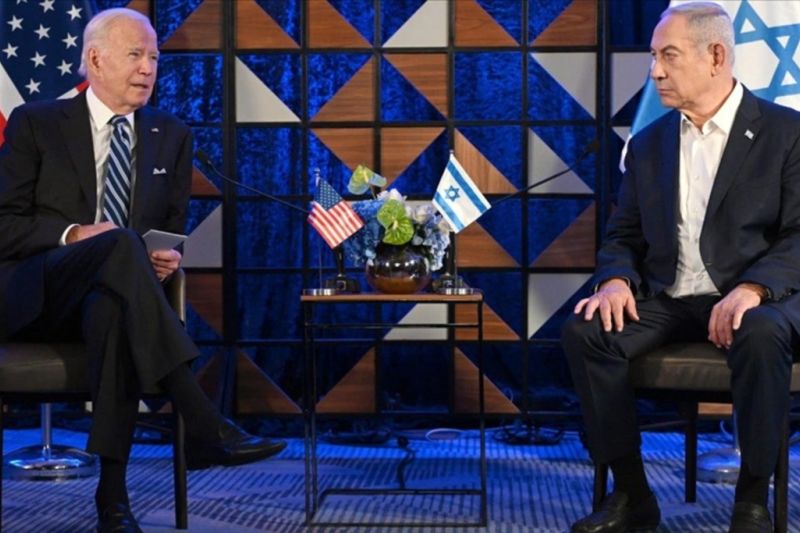 Biden Desak PM Israel Untuk Lindungi Warga Sipil Gaza