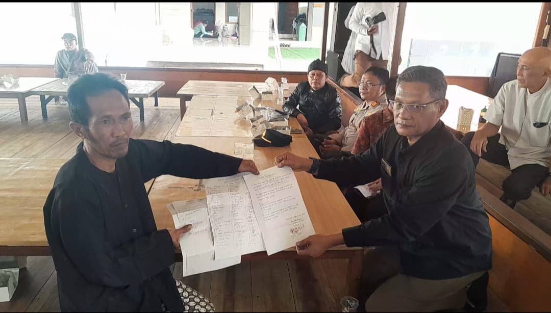 Tegas! Paguyuban Rahayu Tolak Pembangunan Galian SPAM Perumda Tirtaraharja Kabupaten Bandung 