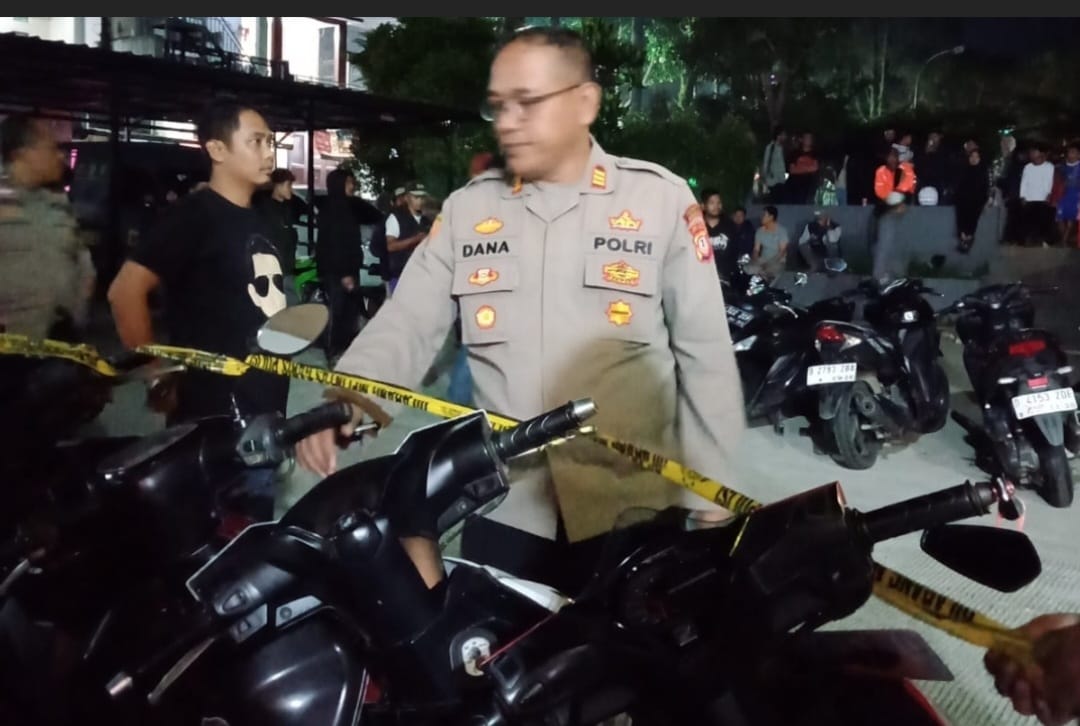 Tertibkan Balap Liar di Ciwidey, Polresta Bandung Amankan 40 Sepeda Motor