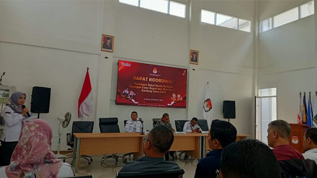 Jelang Debat Pertama Cabup dan Cawabup Bandung, KPU: Tim Kampanye Tidak Boleh Bawa Alat Peraga