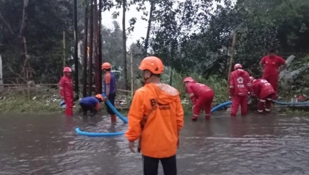 Delapan Titik di Kota Sukabumi Dilanda Banjir
