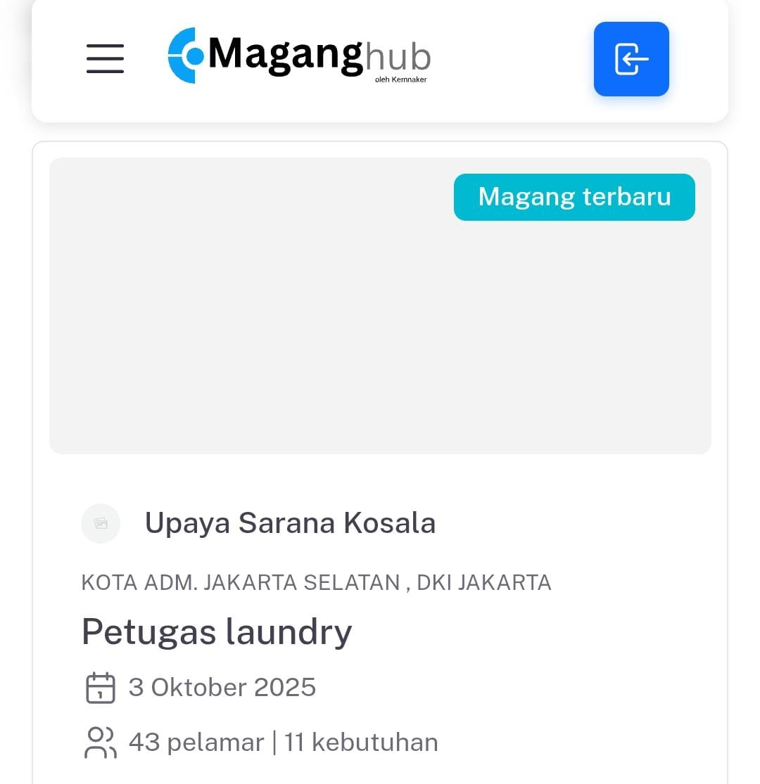 Warga Bogor Respons soal Lowongan Maganghub sebagai Petugas Laundry: Sederhana Tapi....