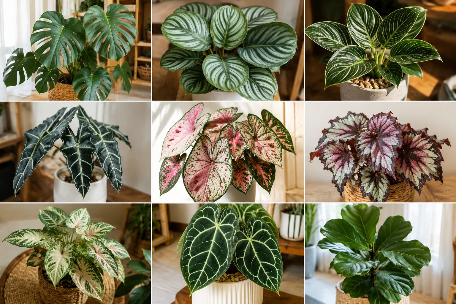 9 Tanaman Hias dengan Daun Unik yang Bikin Rumah Makin Menarik