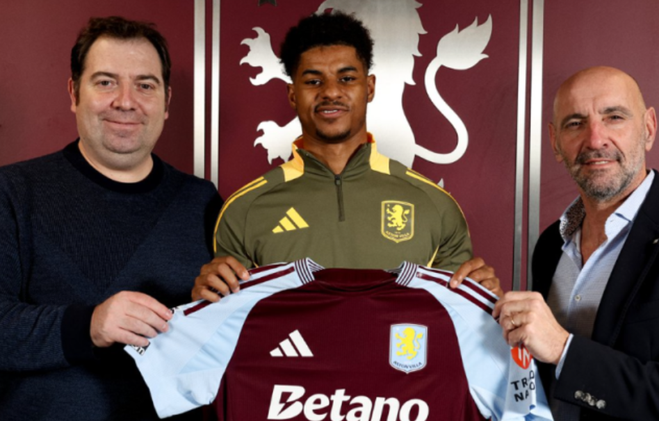 Aston Villa Resmi Rekrut Marcus Rashford dengan Status Pinjaman dari Manchester United