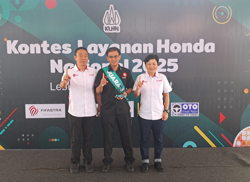 DAM Borong Prestasi di KLHN 2025, Bukti Konsistensi Layanan Terbaik Honda