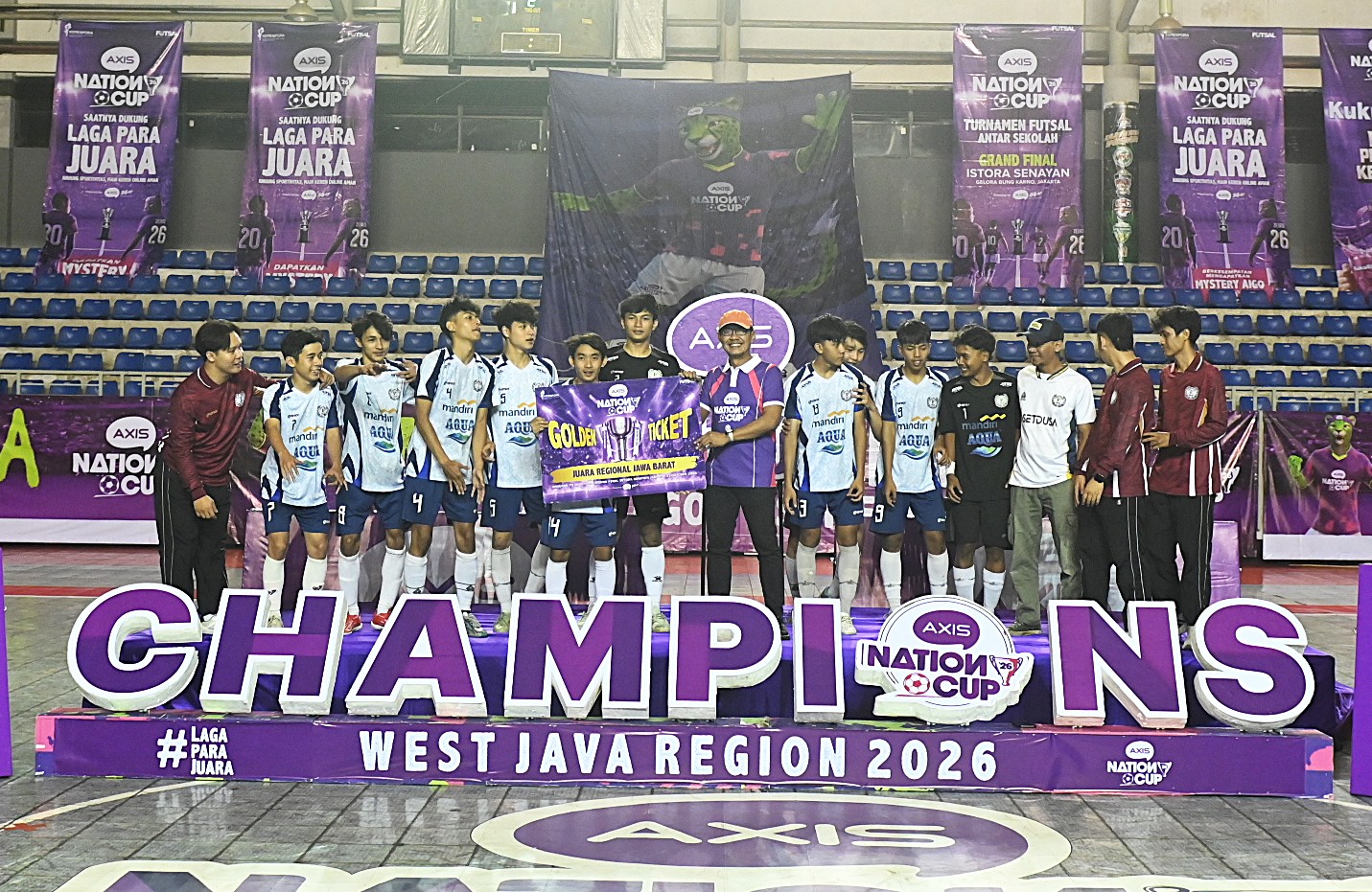 SMAN 21 Bandung Juara AXIS Nation Cup 2026 West Java, Siap Tanding di Panggung Nasional