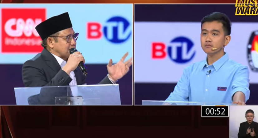 Arti SGIE yang Buat Cak Imin Bingung Tanggapi Gibran Saat Debat Cawapres