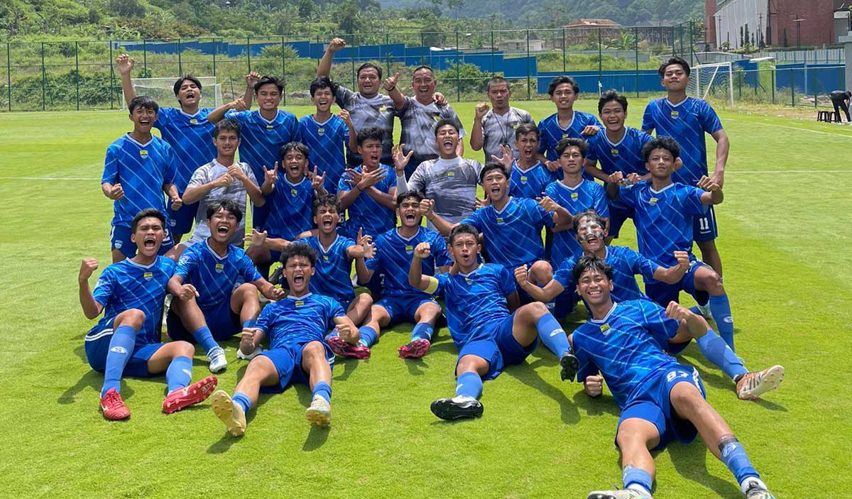 Final Nusantara Open 2023 Persib U-17 vs Bhayangkara FC 1-0: Junior Dedi Kusnandar Cs Sukses Pertahankan Trofi