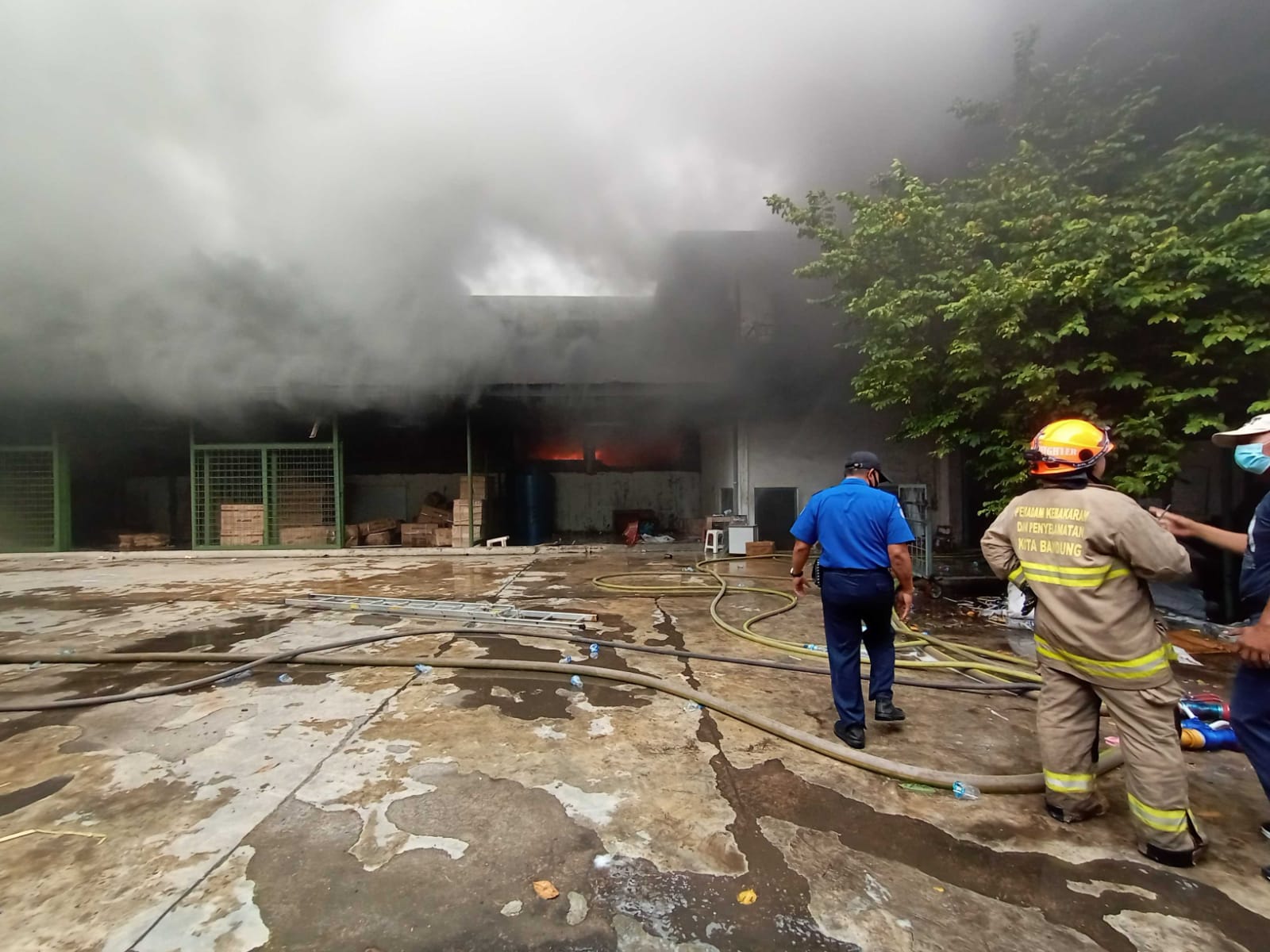 Kebakaran  di Kota Bandung Meningkat, Diskar PB Sebut Karena Kelalaian Masyarakat