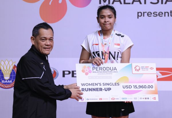 Gregoria Mariska Tunjung Raih Posisi Runner Up Pada Ajang Malaysia Masters 2023
