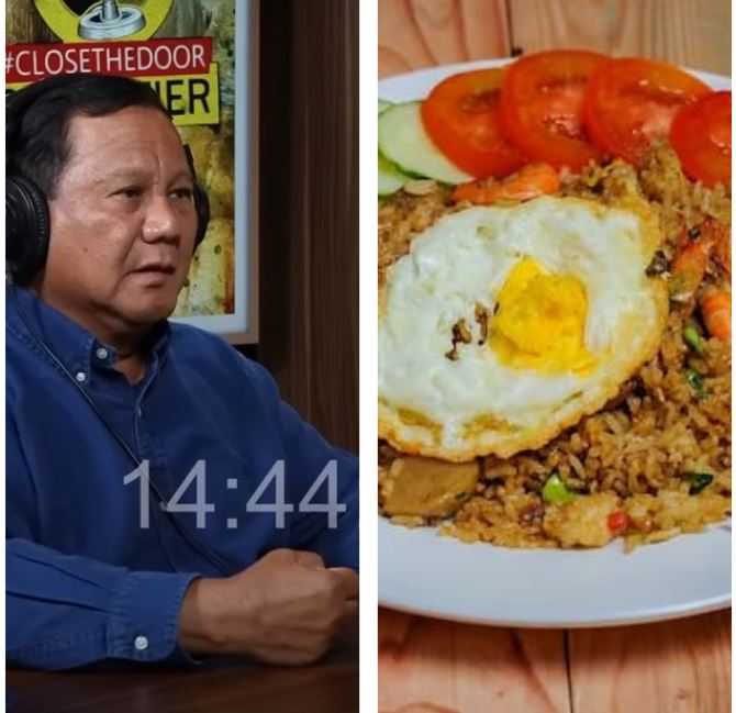Resep Nasi Goreng Ala Probowo Subianto yang Lezat dan Sangat Praktis, Dijamin Ketagihan