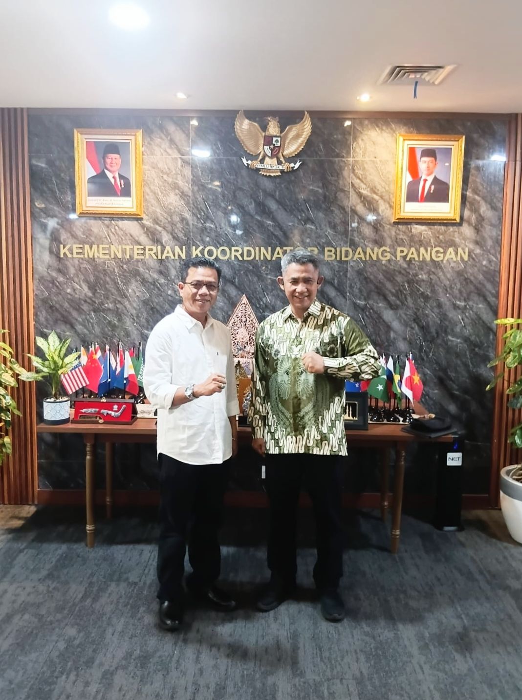 Bertemu Wamenko Pangan, KDS Dorong Penguatan Sanitasi SPPG