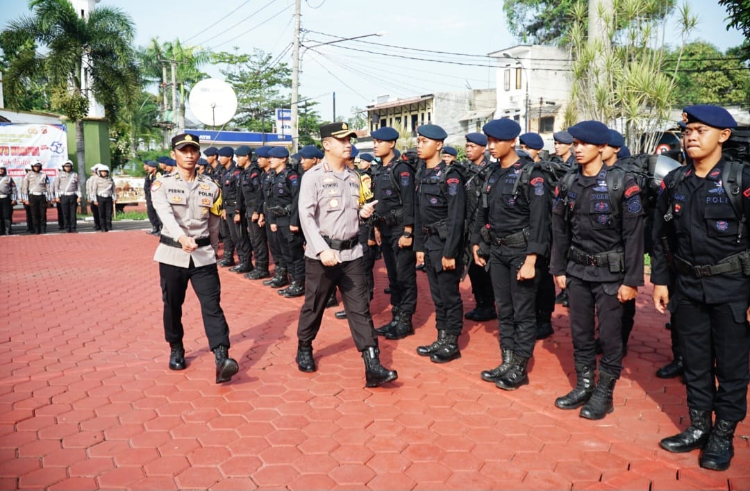 Pengamanan Pilkada 2024, Polresta Bandung Siapkan 1.244 Personel PAM TPS