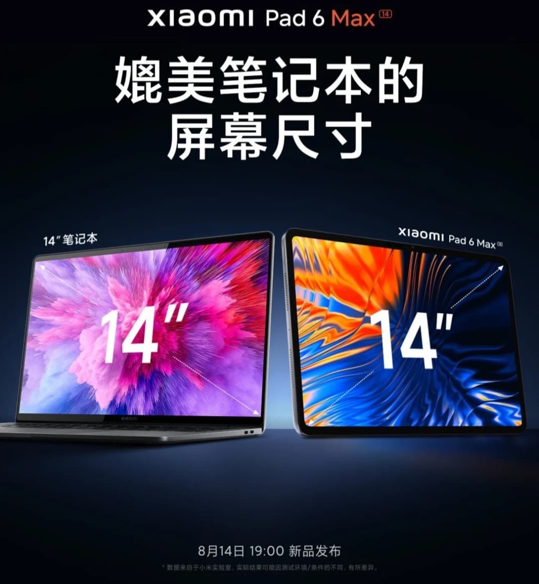 Spek Xiaomi Pad 6 Max: Layar 14 Inci dan Chipset Flagship Snapdragon, Siap Jegal Samsung Galaxy Tab S9 Ultra!