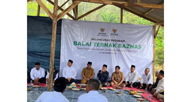 BAZNAS Jabar Luncuran Balai Ternak Domba di Kuningan, KH Ali Khosim: Solusi Pemberdayaan Ekonomi Umat