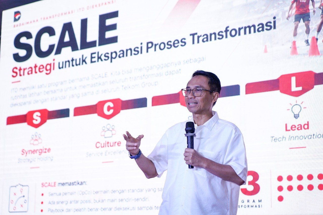 Telkom Luncurkan SCALE, Integrasikan AI, Cloud, dan Keamanan Siber