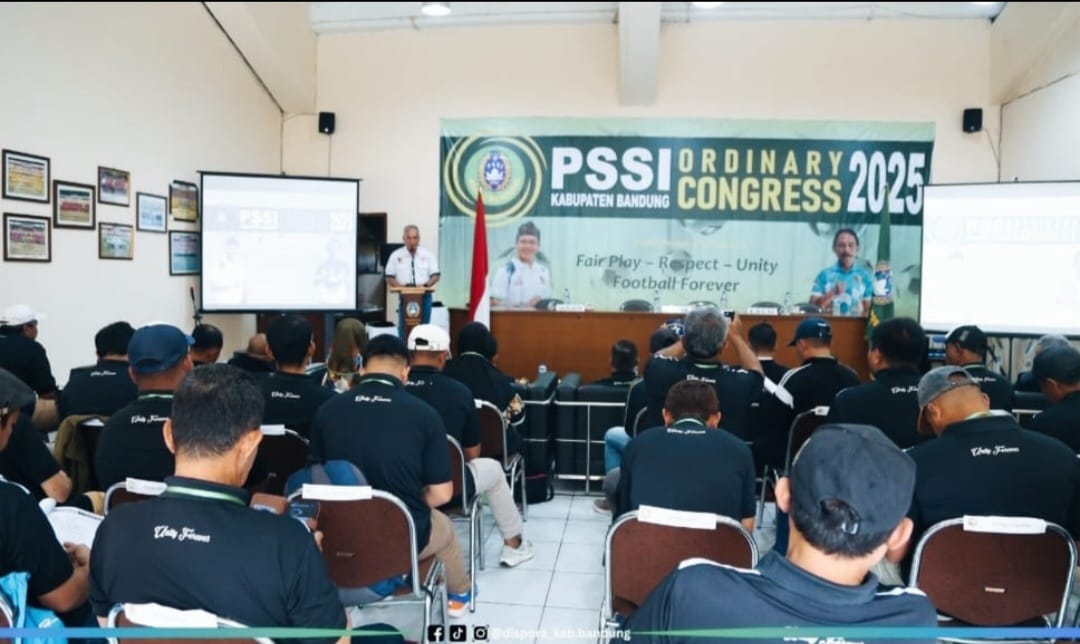 Dispora Dukung Penuh PSSI Majukan Sepakbola Kabupaten Bandung