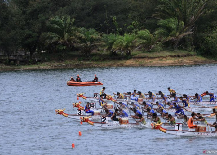 Jawa Barat Tambah Emas di PON 2024 dari Dayung Perahu Naga 1.000 Meter Campuran