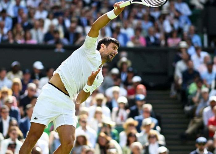Novak Djokovic Raih Kemenangan Pertandingan Grand Slam Ke-350 di Wimbledon, Susul Federer & Serena