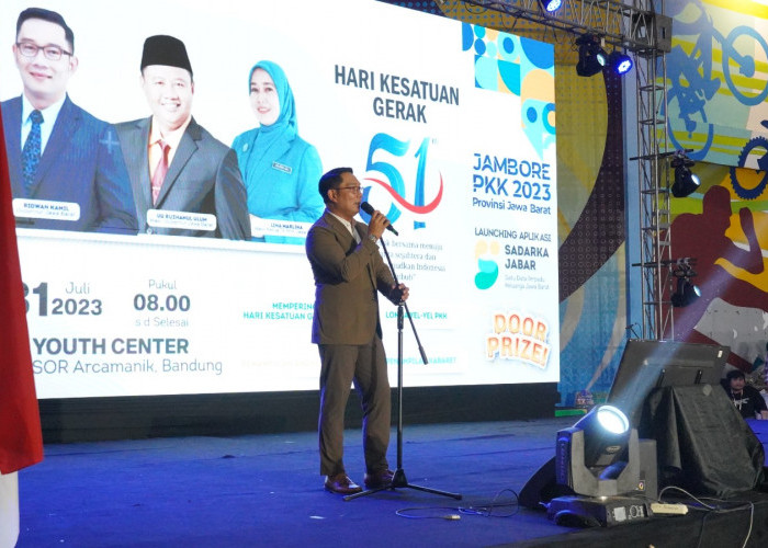 Ridwan Kamil Luncurkan Aplikasi Sadarka Jabar atau Satu Data Terpadu Keluarga Jawa Barat, Akses Lebih Mudah!