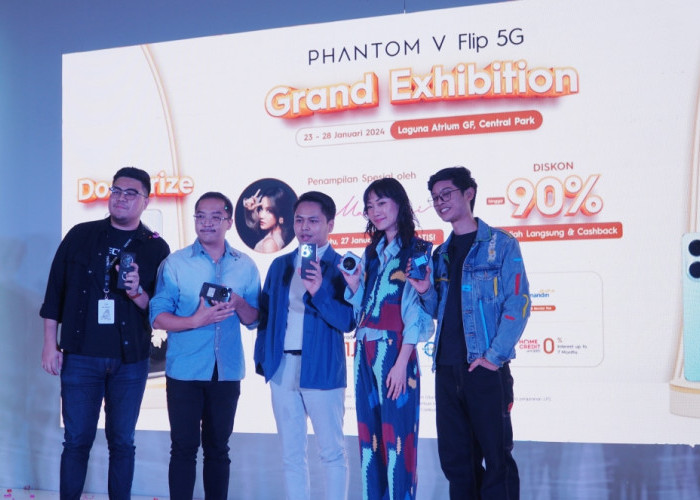 TECNO PHANTOM V Flip 5G Grand Exhibition: Meriahkan Jakarta dengan Keistimewaan dan Kemeriahan!