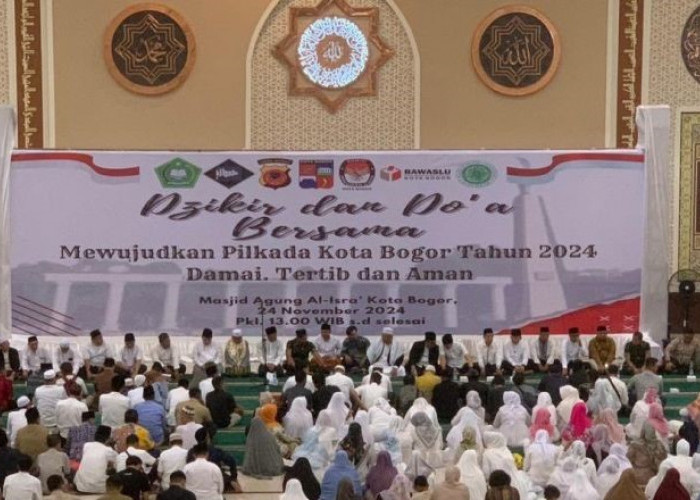 Pemkot Bogor Gelar Zikir dan Doa Bersama Jelang Pilkada 2024