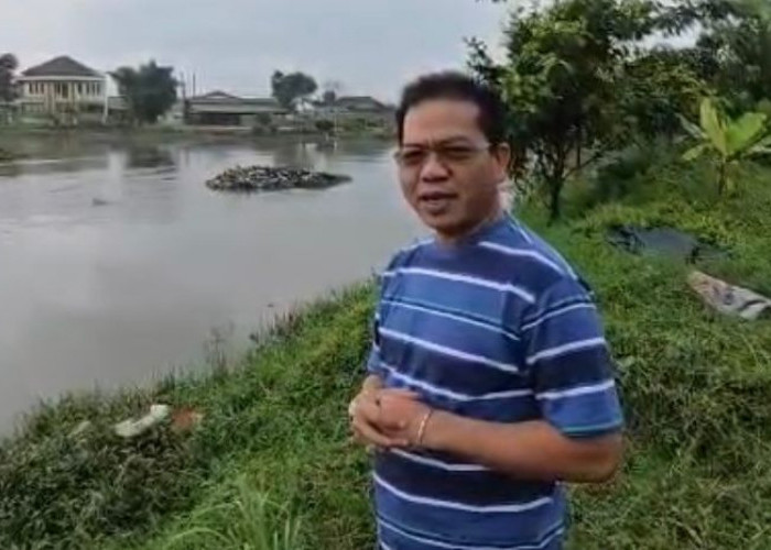 Tinjau Sungai Cikeruh, KDS Minta Penanganan Terintegrasi Cegah Banjir Bandung Selatan