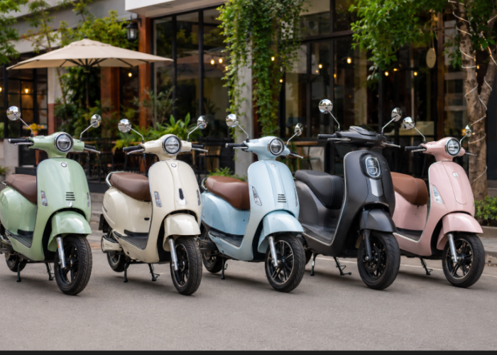 5 Motor Listrik dengan Desain Mirip Vespa, Stylish dan Modern untuk Anak Muda