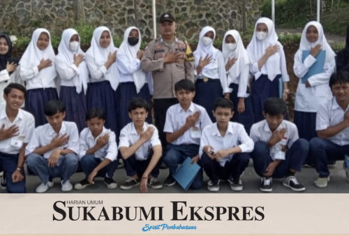 Luar Biasa, Anggota Polsek Cibadak Bangun SMK Gratis untuk Anak-anak Yatim Piatu