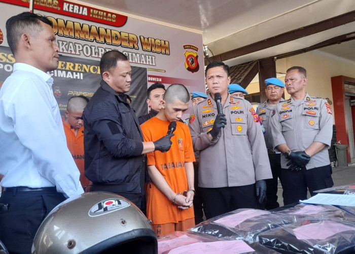 Anggota Geng Motor di Bawah Umur Bacok dan Tusuk Warga, 13 Pelaku Diamankan Polisi