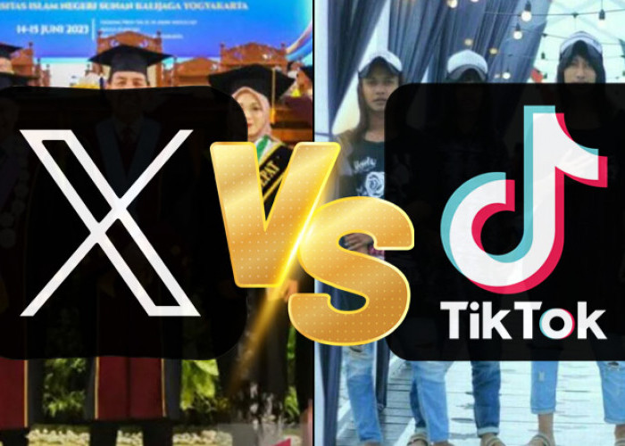 X Twitter vs Tiktok Sebagai Platform SDM Rendah dan SDM Unggul