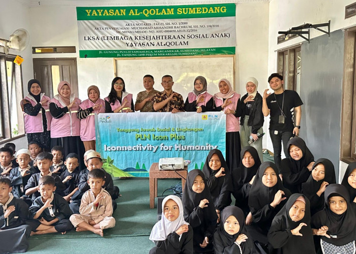 Hadirkan Keceriaan, PLN Icon Plus SBU Regional Jawa Barat Rayakan Hari Anak Nasional Bersama Anak-Anak Yayasan