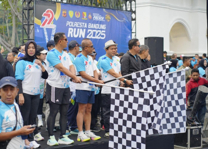 Ribuan Peserta Ikuti Polresta Bandung Run 2025: Wujud Nyata Hadir Bersama Masyarakat