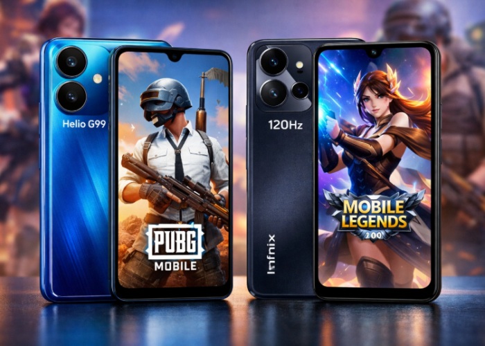 6 HP Gaming harga1 Jutaan 2026, Lancar Main MLBB dan PUBG