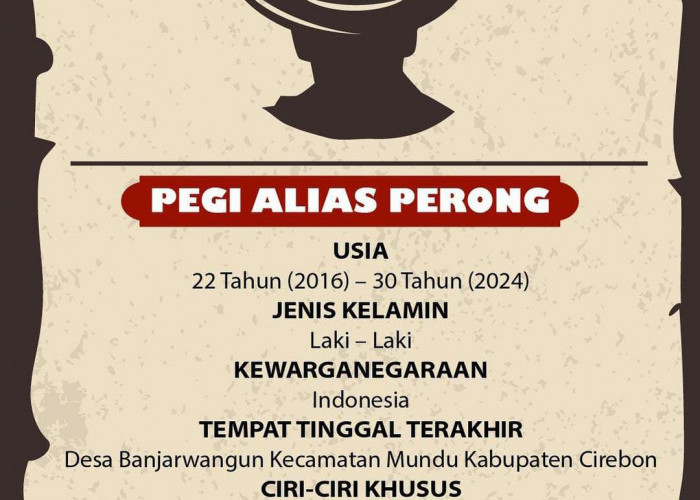 KABAR TERKINI! Salah Satu DPO Kasus Pembunuhan Vina Cirebon Berhasil Ditangkap Polda Jabar Selasa Malam   