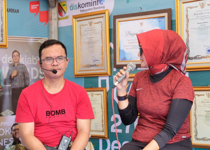 Semarak Hari Jadi ke-383 Kabupaten Bandung, Radio Kandaga 100.8 FM Gelar Talkshow