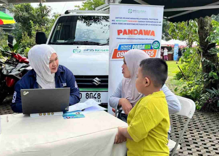 Dekatkan Layanan ke Masyarakat, BPJS Keliling Hadir di Bazzar KKMP Sekunder Kota Bandung
